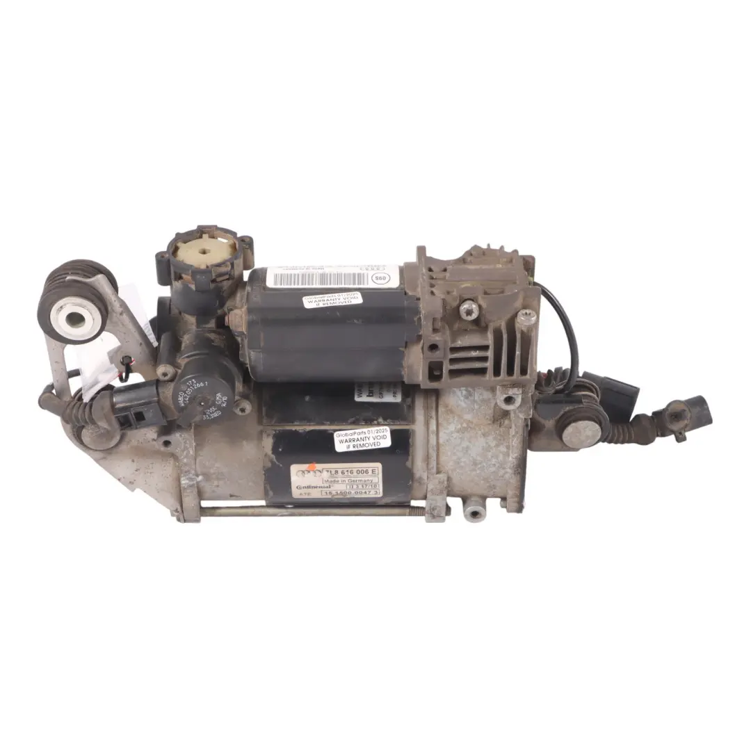 Suspension Compressor Pump Motor to Audi Q7 4L Air with Part number 7L8616006E Audi Q7 4L Air Suspension Compressor Pump Motor - SKU 7L8616006E - Part number 7L8616006E