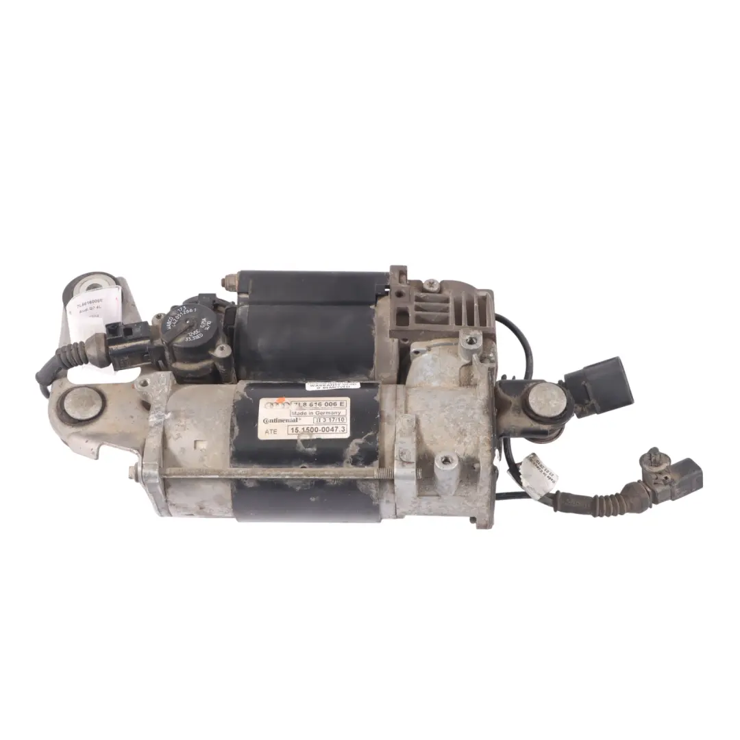 Suspension Compressor Pump Motor to Audi Q7 4L Air with Part number 7L8616006E Audi Q7 4L Air Suspension Compressor Pump Motor - SKU 7L8616006E - Part number 7L8616006E