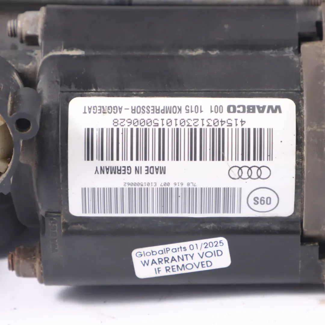 Audi Q7 4L Moteur de pompe de compresseur de suspension pneumatique - SKU 7L8616006E - Numéro de pièce 7L8616006E