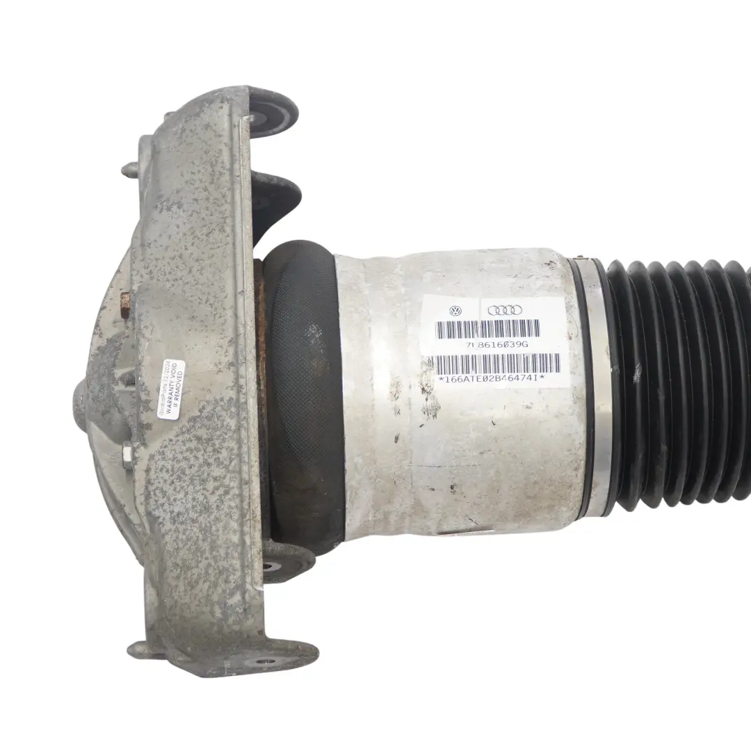 Audi Q7 4L Amortisseur avant gauche suspension pneumatique ressort - SKU 7L8616039G - Numéro de pièce 7L8616039G