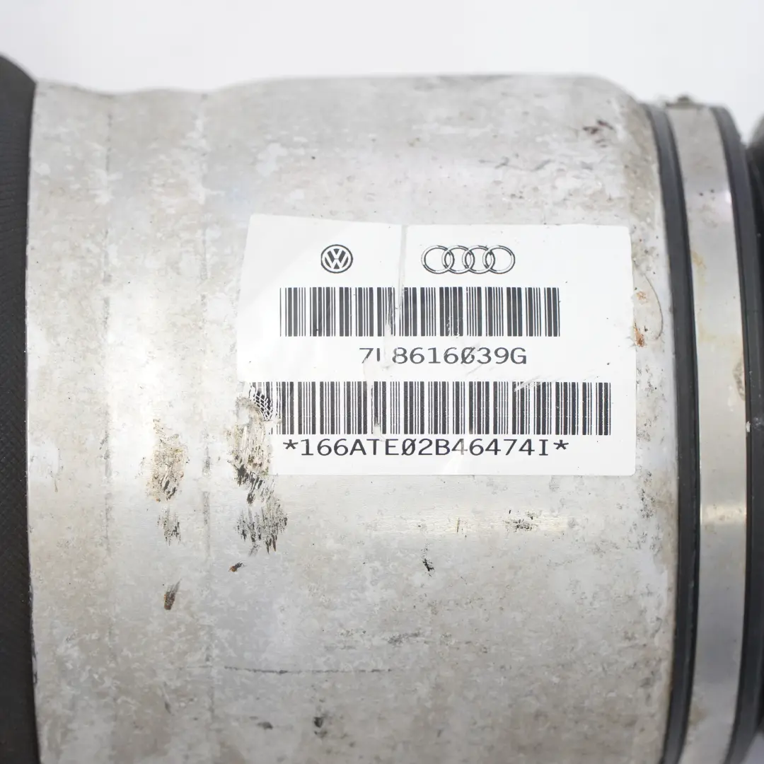 Audi Q7 4L Amortisseur avant gauche suspension pneumatique ressort - SKU 7L8616039G - Numéro de pièce 7L8616039G