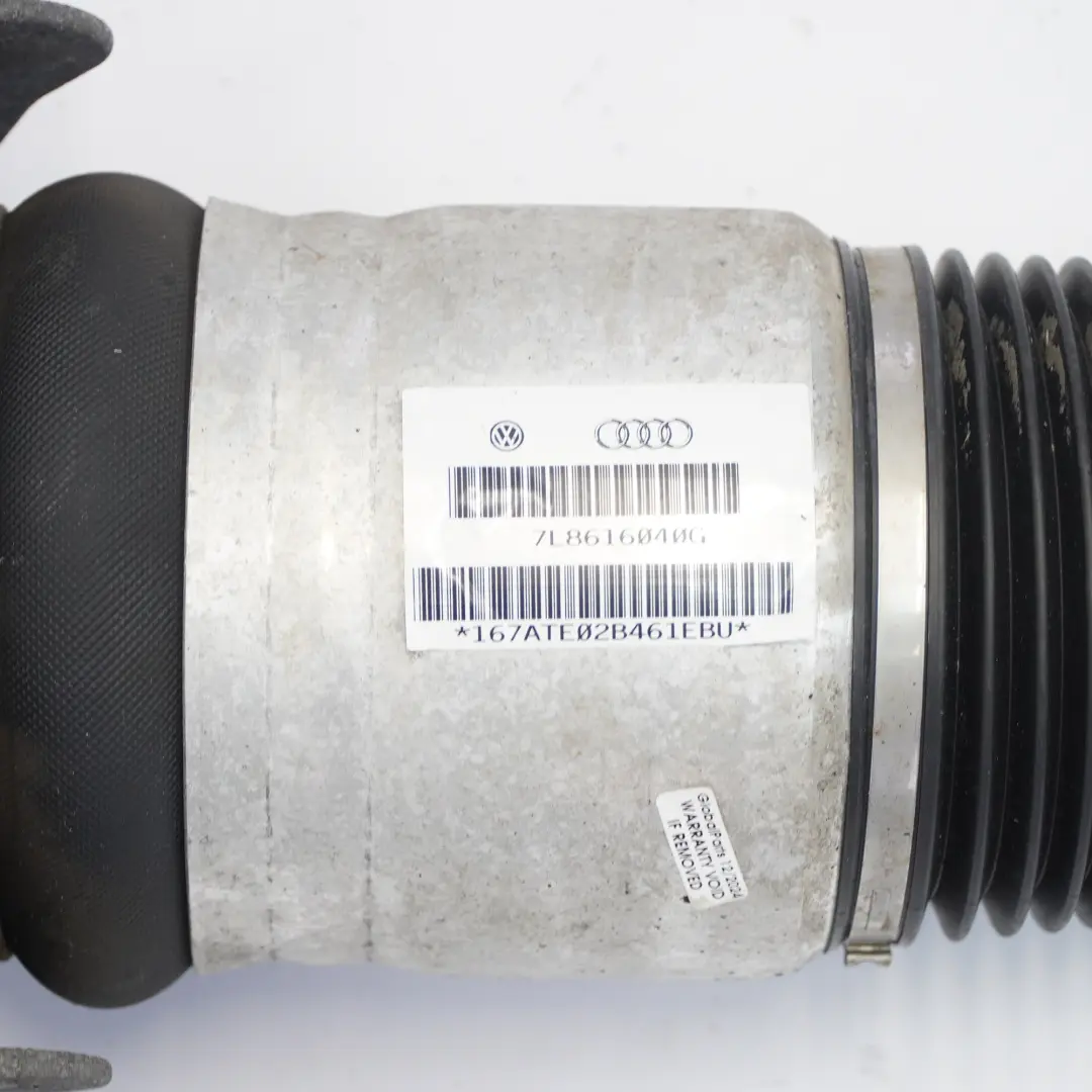 Audi Q7 4L Amortiguador delantero derecho Suspensión neumática Muelle - SKU 7L8616040G - Número de pieza 7L8616040G
