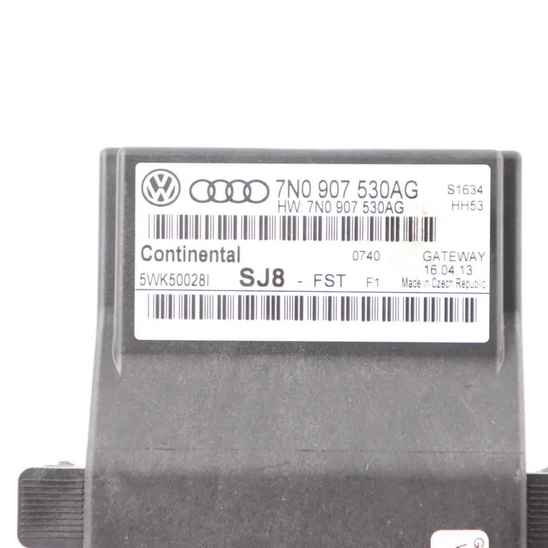  Gateway Control Skoda Seat Volkswagen Audi TT 8J Unit Module - SKU 7N0907530AG - Part number 7N0907530AG