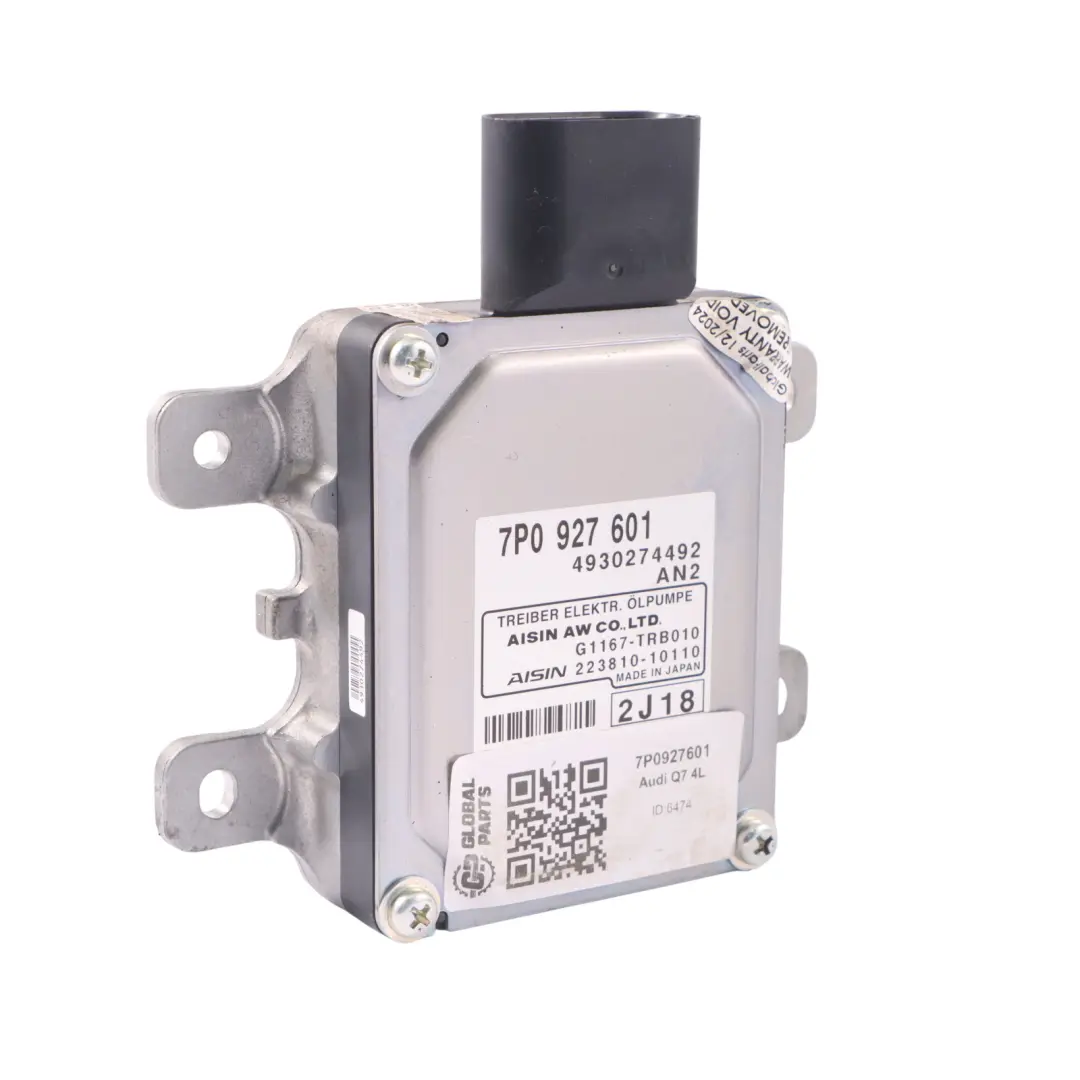 olio pompa di controllo modulo unità ECU per Audi Q7 4L con numero di parte 7P0927601 Audi Q7 4L olio pompa di controllo modulo unità ECU - SKU 7P0927601 - Numero di parte 7P0927601