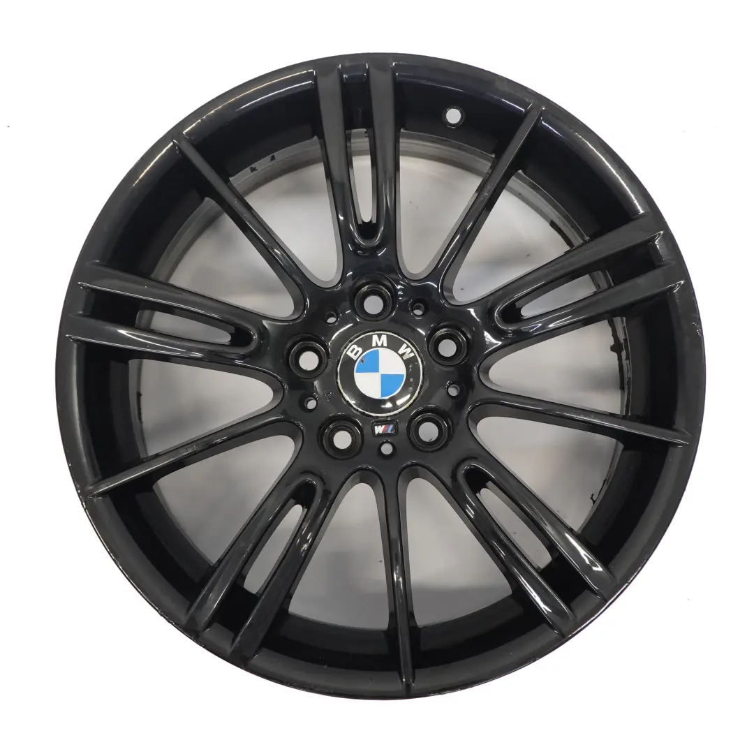 BMW E90 E91 E92 E93 Black Front Alloy Wheel Rim 18" 8J ET:34 M Spider Spoke 193 - SKU 8036933-10 - Part number 8036933