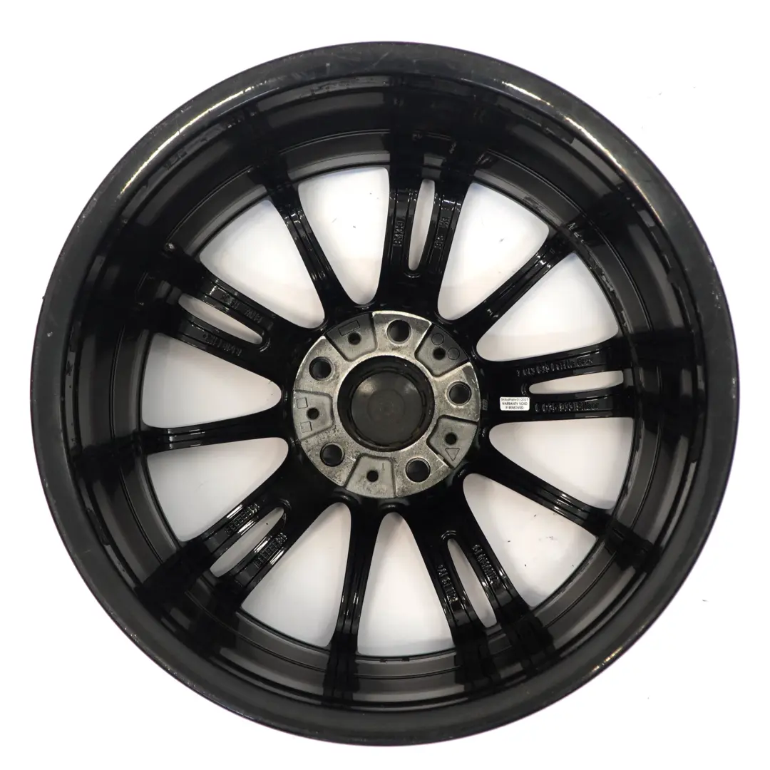 BMW E90 E91 E92 E93 Black Front Alloy Wheel Rim 18" 8J ET:34 M Spider Spoke 193 - SKU 8036933-10 - Part number 8036933