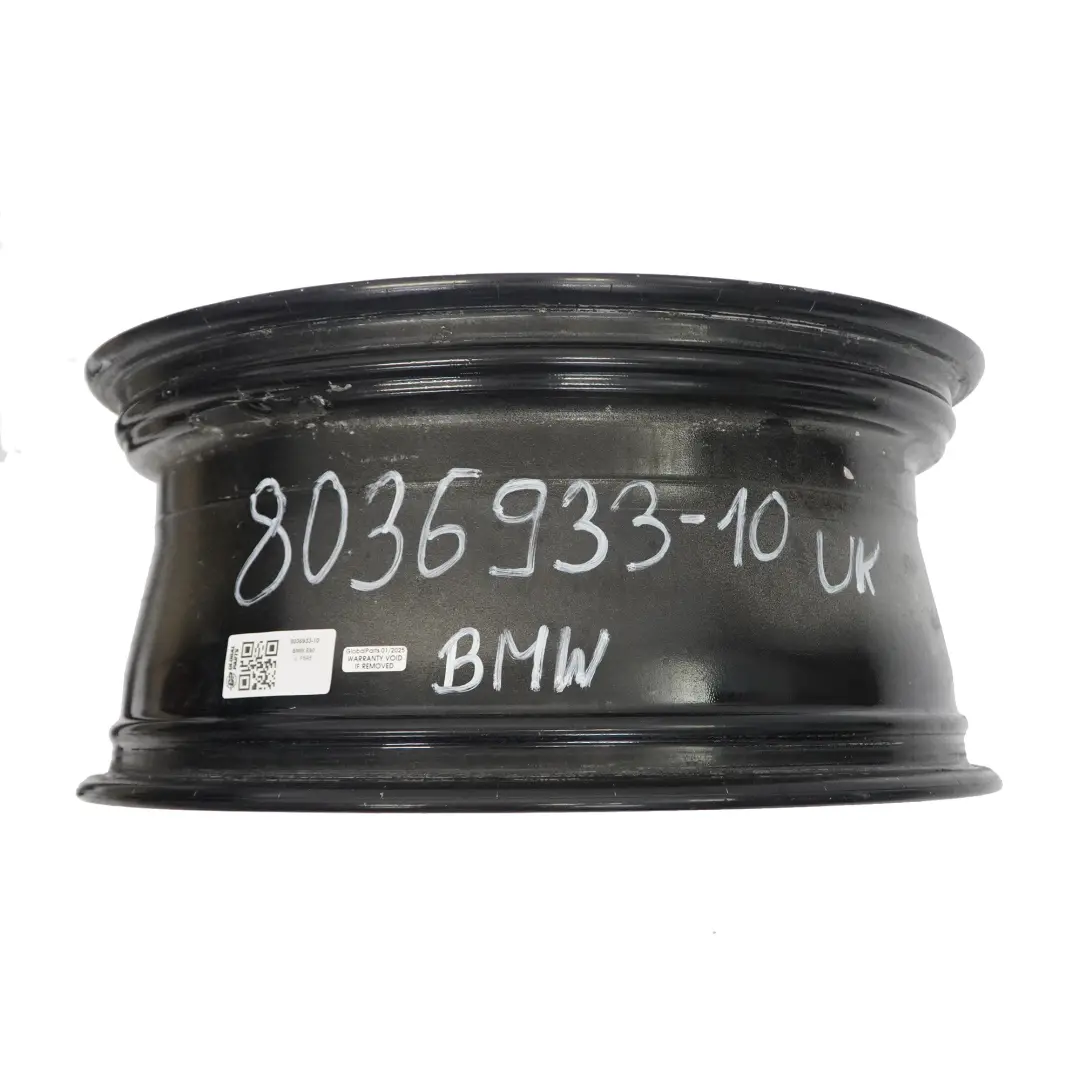 BMW E90 E91 E92 E93 Black Front Alloy Wheel Rim 18" 8J ET:34 M Spider Spoke 193 - SKU 8036933-10 - Part number 8036933