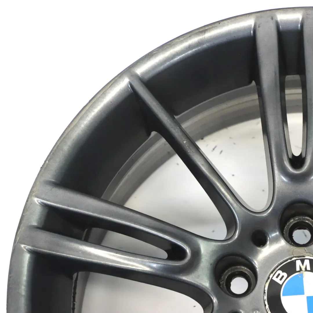 Grey Front Alloy Wheel Rim 18" 8J ET:34 M Spider Spoke 193 to BMW E90 E91 E92 E93 with Part number 8036933 BMW E90 E91 E92 E93 Grey Front Alloy Wheel Rim 18" 8J ET:34 M Spider Spoke 193 - SKU 8036933-14 - Part number 8036933