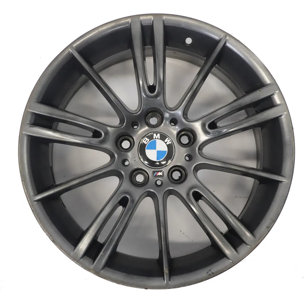 Grey Front Alloy Wheel Rim 18" 8J ET:34 M Spider Spoke 193 to BMW E90 E91 E92 E93 with Part number 8036933 BMW E90 E91 E92 E93 Grey Front Alloy Wheel Rim 18" 8J ET:34 M Spider Spoke 193 - SKU 8036933-15 - Part number 8036933