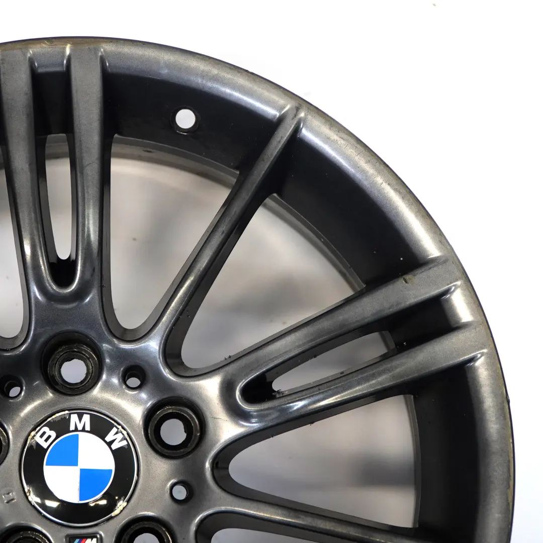 Grey Front Alloy Wheel Rim 18" 8J ET:34 M Spider Spoke 193 to BMW E90 E91 E92 E93 with Part number 8036933 BMW E90 E91 E92 E93 Grey Front Alloy Wheel Rim 18" 8J ET:34 M Spider Spoke 193 - SKU 8036933-15 - Part number 8036933
