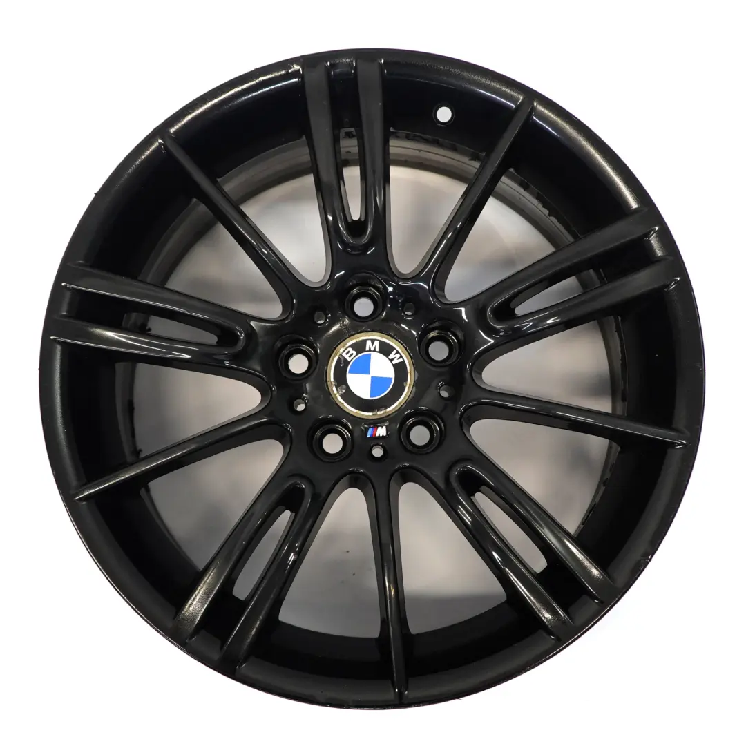 BMW E90 E91 E92 Black Rear Alloy Wheel Rim 18" 8,5J ET:37 M Spider Spoke 193 - SKU 8036934-10 - Part number 8036934