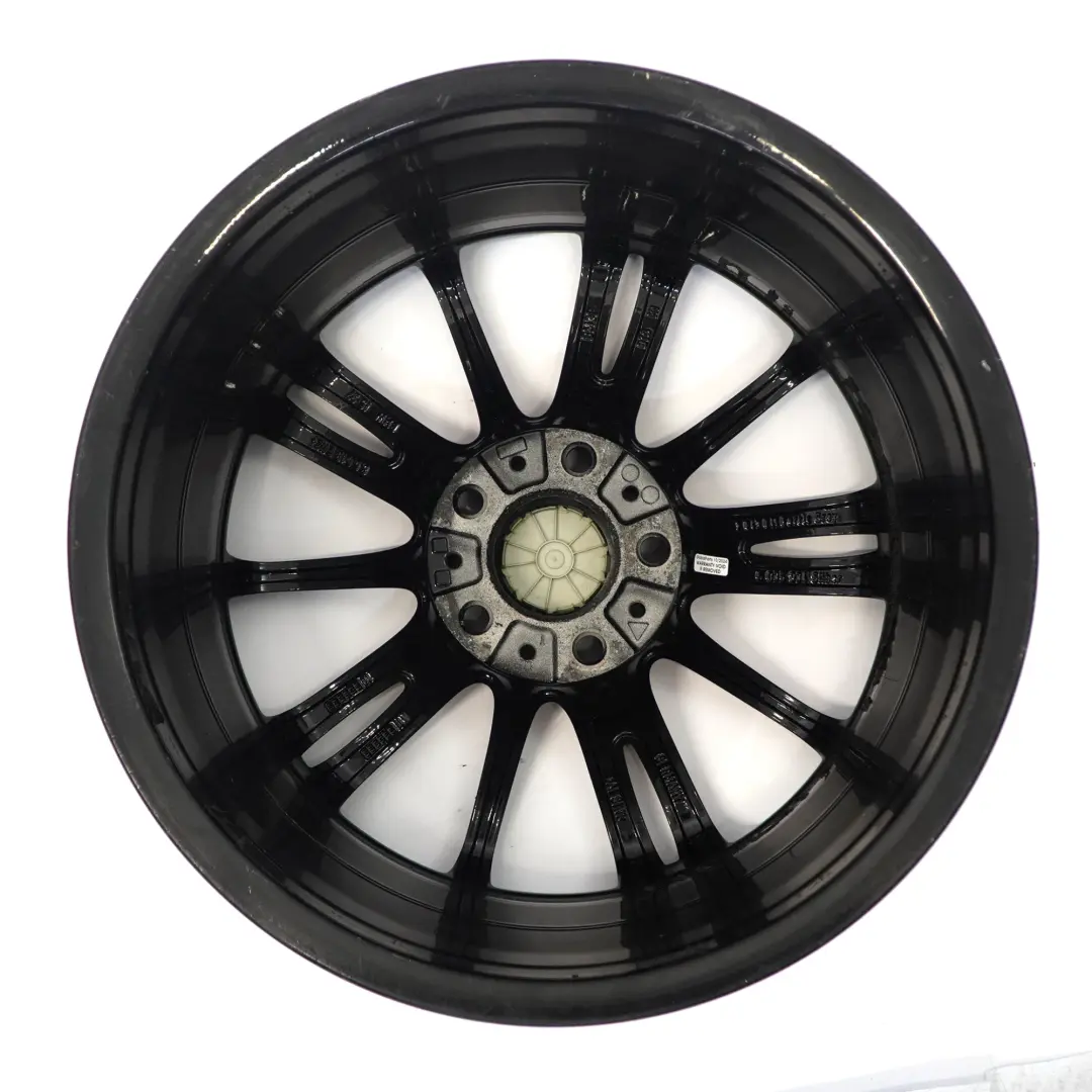 BMW E90 E91 E92 Black Rear Alloy Wheel Rim 18" 8,5J ET:37 M Spider Spoke 193 - SKU 8036934-10 - Part number 8036934
