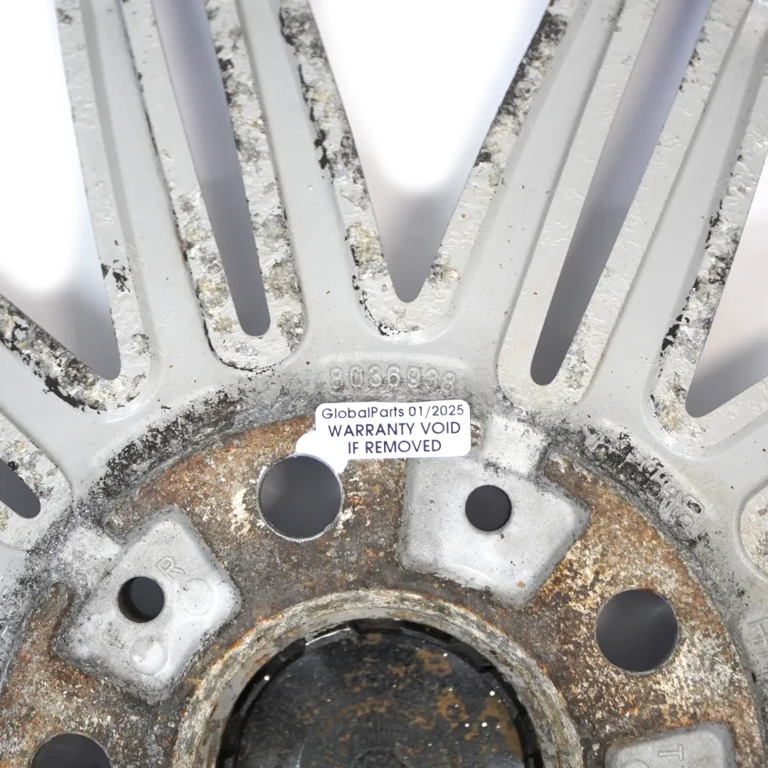 BMW E81 E82 E87 E88 Rear Wheel Alloy Rim 17" 7,5J ET:47 M Double Spoke 207 - SKU 8036938-3 - Part number 8036938