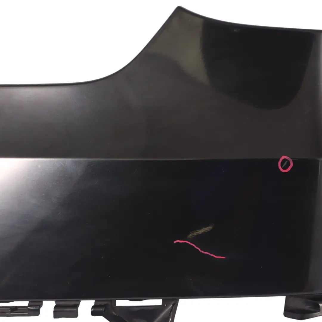  Panel Parachoques Trasero BMW X5 E70 M Sport Izquierdo Lateral Negro Zafiro 475 - SKU 8037281-BS3 - Número de pieza 8037281