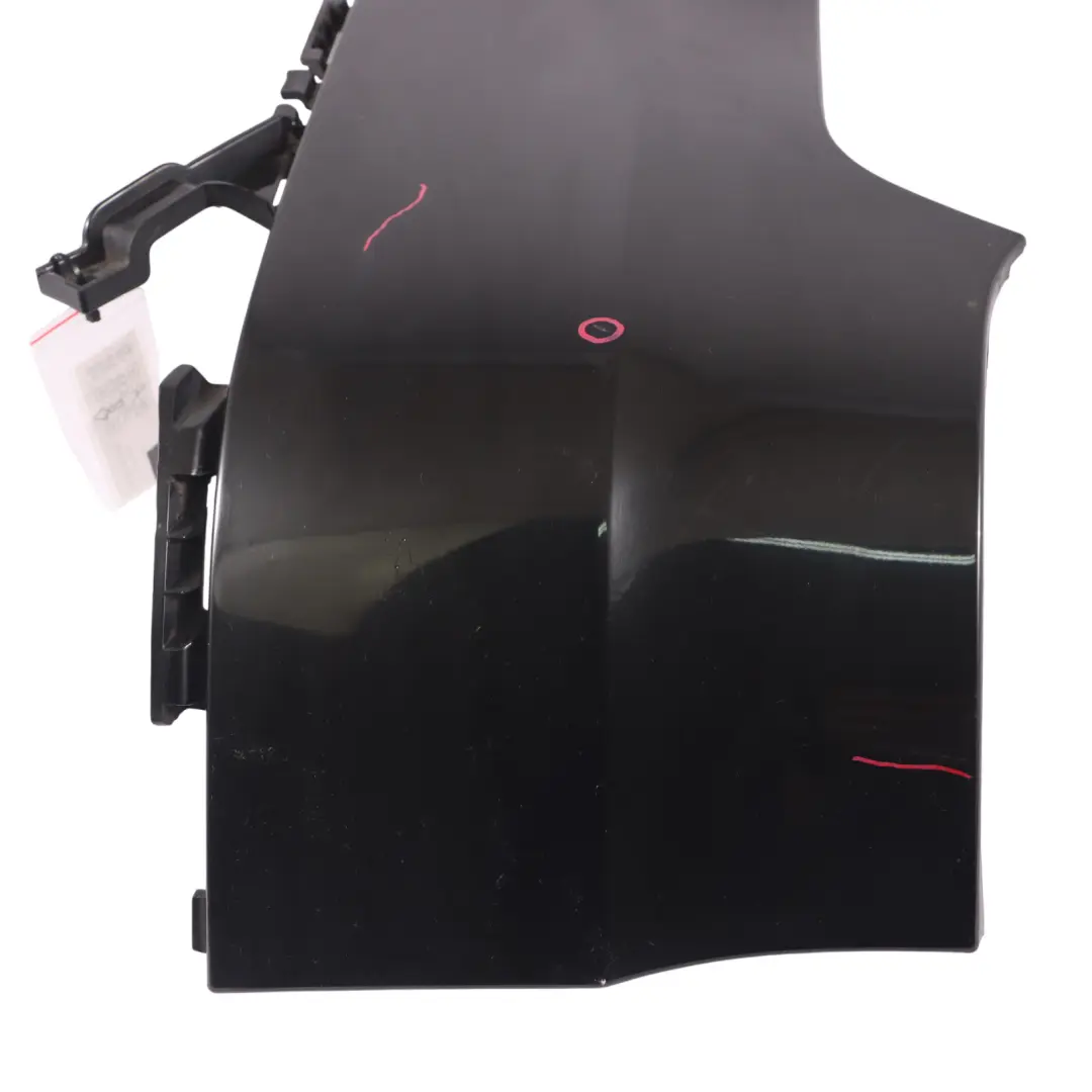  Panel Parachoques Trasero BMW X5 E70 M Sport Izquierdo Lateral Negro Zafiro 475 - SKU 8037281-BS3 - Número de pieza 8037281