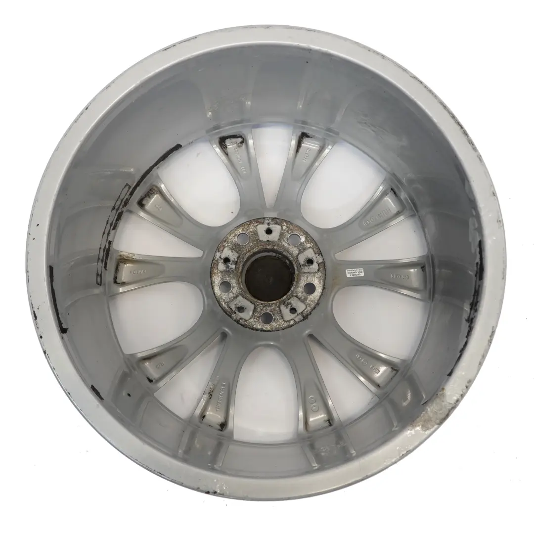BMW X5 E70 Silver Front Wheel Alloy Rim 20" M V-spoke 227 10J ET:40 - SKU 8037349-7 - Part number 8037349