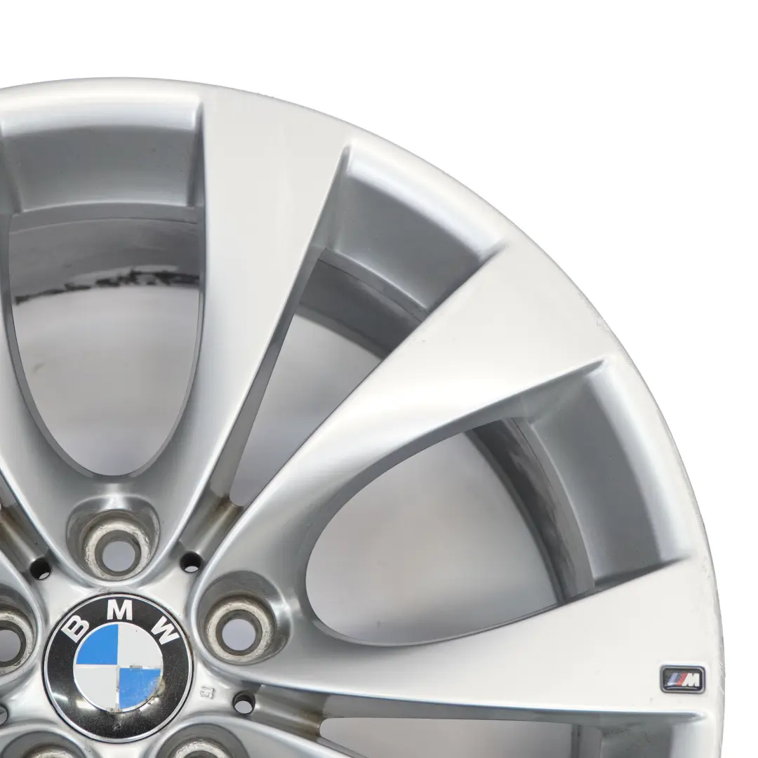 BMW X5 E70 Silver Front Wheel Alloy Rim 20" M V-spoke 227 10J ET:40 - SKU 8037349-7 - Part number 8037349