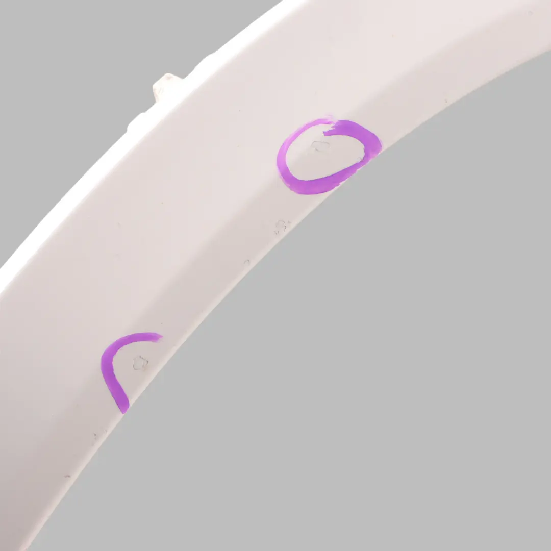 Arch Cover Trim Front Left Mineral White 8049940 to BMW X1 E84 Wheel with Part number 8049939 BMW X1 E84 Wheel Arch Cover Trim Front Left Mineral White 8049940 - SKU 8049939-MW - Part number 8049939