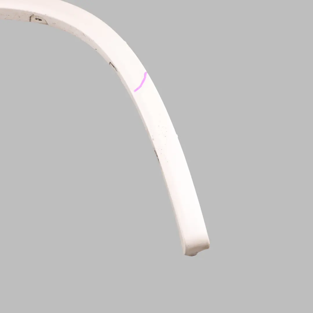 Arch Cover Trim Front Right O/S Mineral White Metallic to BMW X1 E84 Wheel with Part number 8049940 BMW X1 E84 Wheel Arch Cover Trim Front Right O/S Mineral White Metallic - SKU 8049940-MW - Part number 8049940