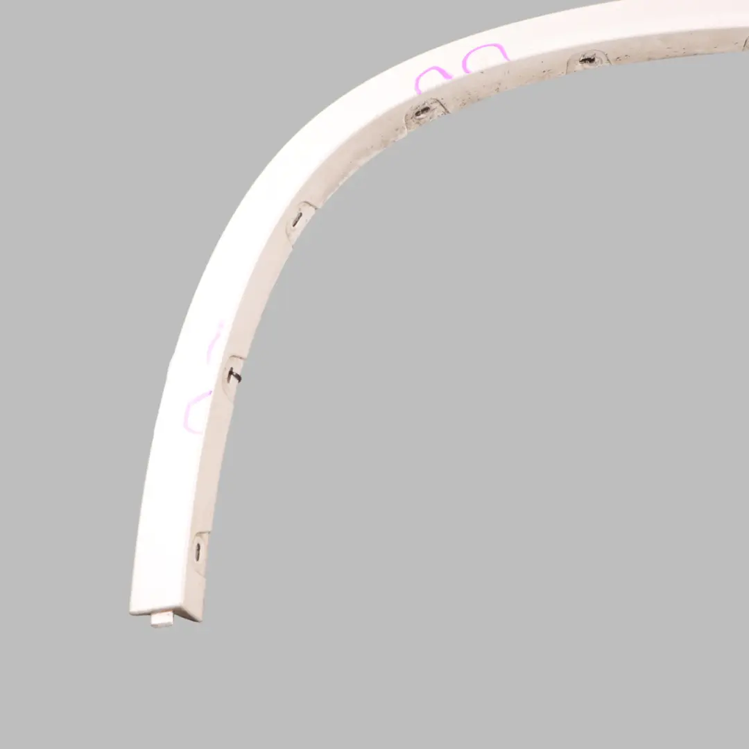 Arch Cover Trim Front Right O/S Mineral White Metallic to BMW X1 E84 Wheel with Part number 8049940 BMW X1 E84 Wheel Arch Cover Trim Front Right O/S Mineral White Metallic - SKU 8049940-MW - Part number 8049940