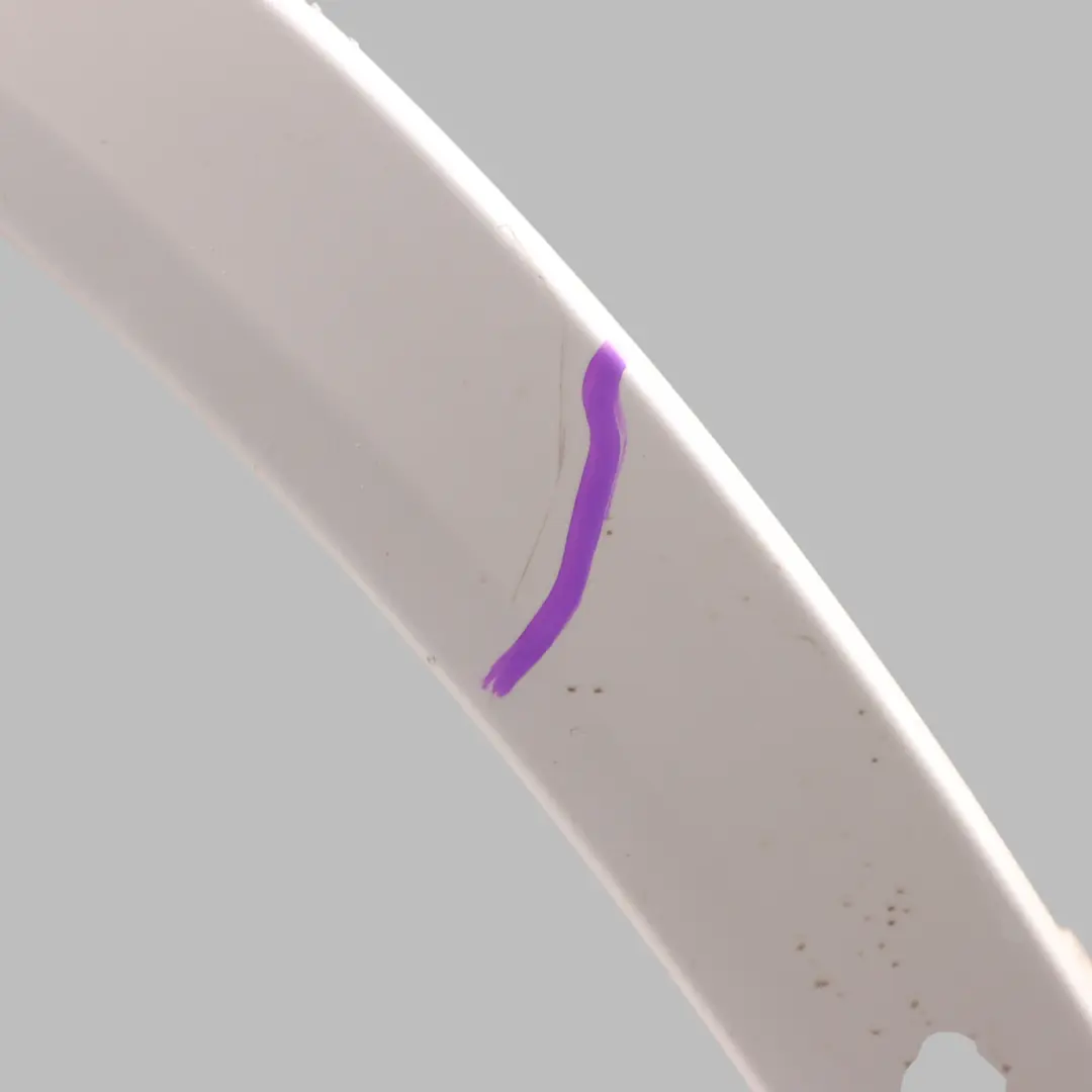 Arch Cover Trim Front Right O/S Mineral White Metallic to BMW X1 E84 Wheel with Part number 8049940 BMW X1 E84 Wheel Arch Cover Trim Front Right O/S Mineral White Metallic - SKU 8049940-MW - Part number 8049940