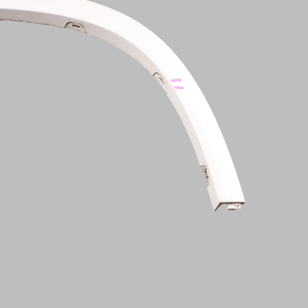Arch Cover Trim Rear Right Mineral White Metallic to BMW X1 E84 Wheel with Part number 8049942 BMW X1 E84 Wheel Arch Cover Trim Rear Right Mineral White Metallic - SKU 8049942-MW - Part number 8049942
