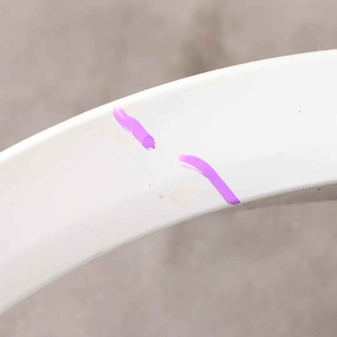 Arch Cover Trim Rear Right Mineral White Metallic to BMW X1 E84 Wheel with Part number 8049942 BMW X1 E84 Wheel Arch Cover Trim Rear Right Mineral White Metallic - SKU 8049942-MW - Part number 8049942