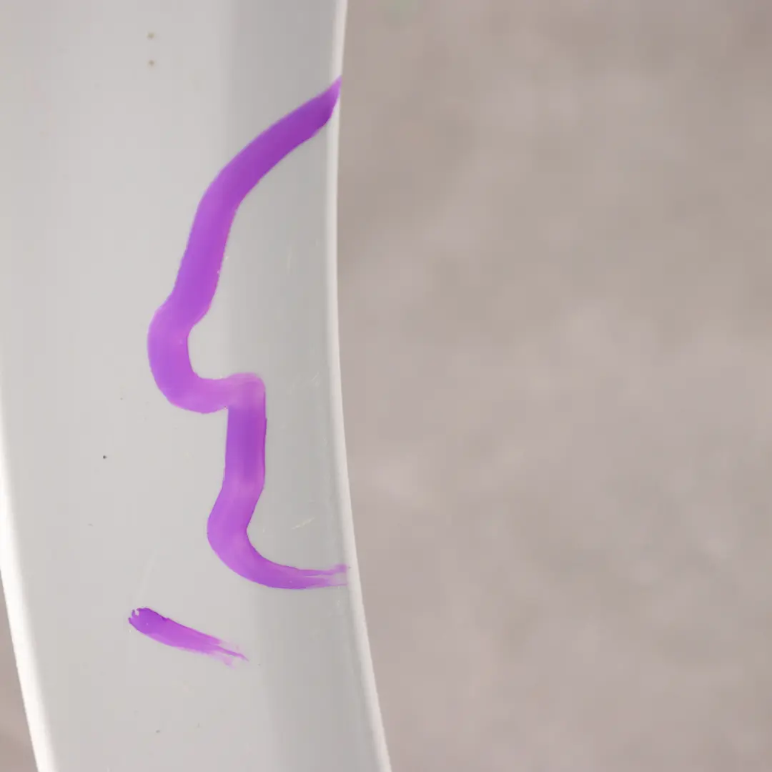 Arch Cover Trim Rear Right Mineral White Metallic to BMW X1 E84 Wheel with Part number 8049942 BMW X1 E84 Wheel Arch Cover Trim Rear Right Mineral White Metallic - SKU 8049942-MW - Part number 8049942