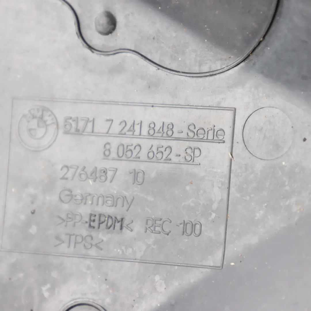 Deflector Lip BMW F20 F21 LCI M Sport Underbody Undertrim Right O/S to with Part number 8052652 Deflector Lip BMW F20 F21 LCI M Sport Underbody Undertrim Right O/S - SKU 8052652 - Part number 8052652