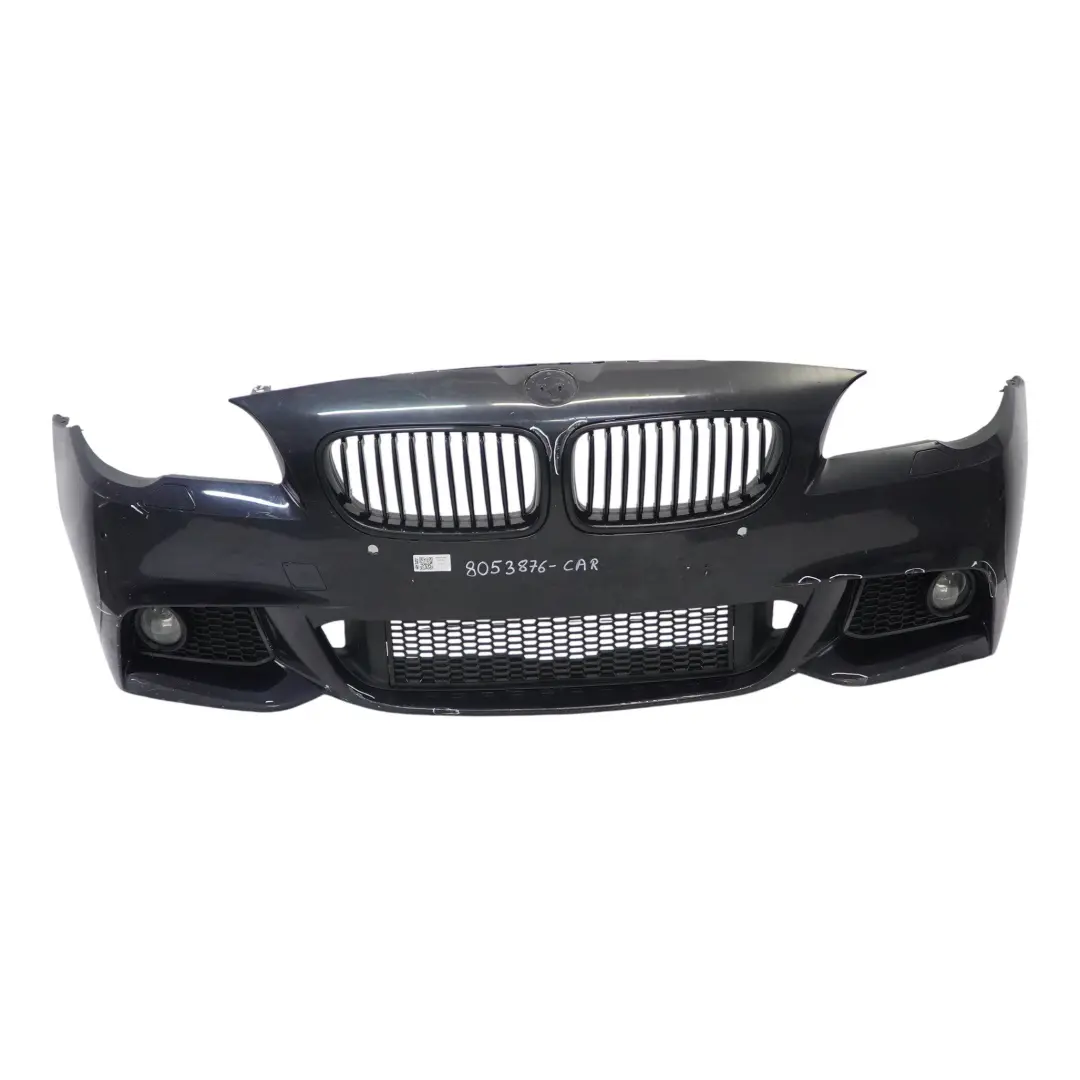 BMW F10 Front Bumper M Sport Trim Panel Surround View Carbon Black - 416 - SKU 8053876-CAR - Part number 8053876