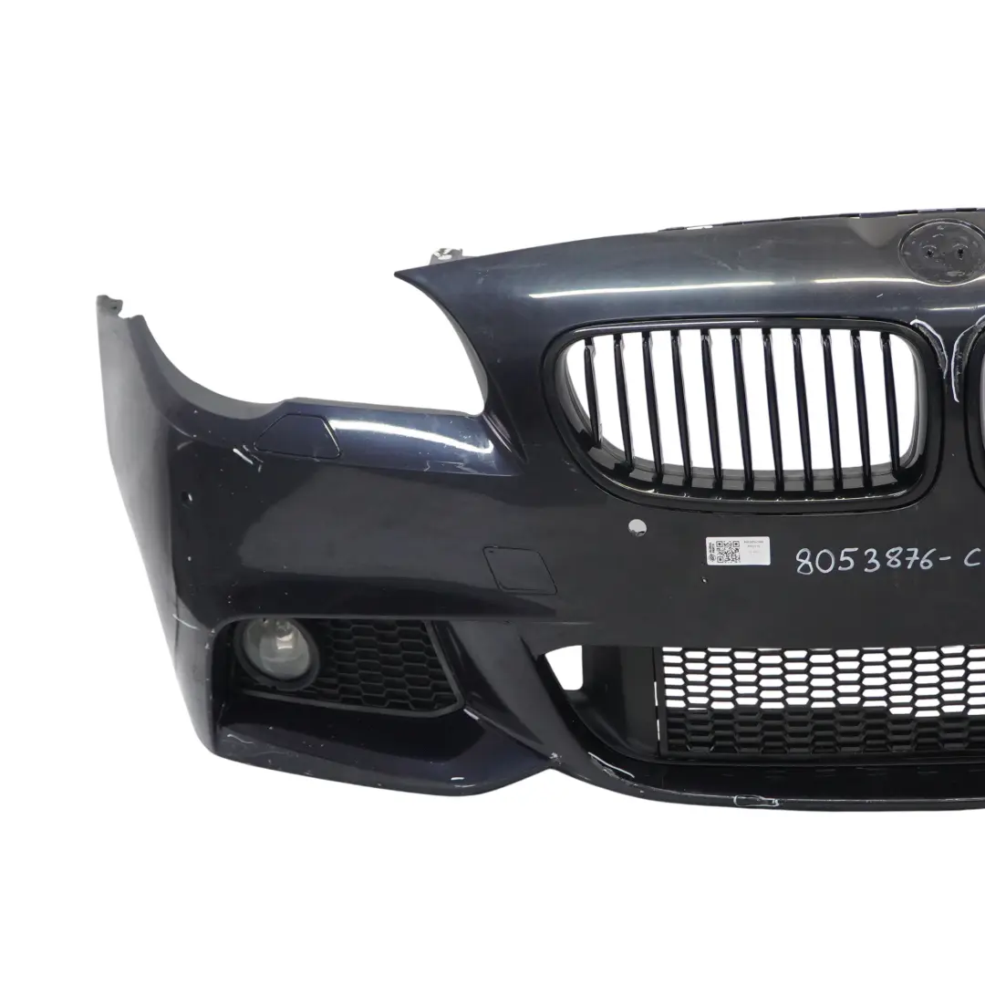 Front Bumper M Sport Trim Panel Surround View Carbon Black - 416 to BMW F10 with Part number 8053876 BMW F10 Front Bumper M Sport Trim Panel Surround View Carbon Black - 416 - SKU 8053876-CAR - Part number 8053876