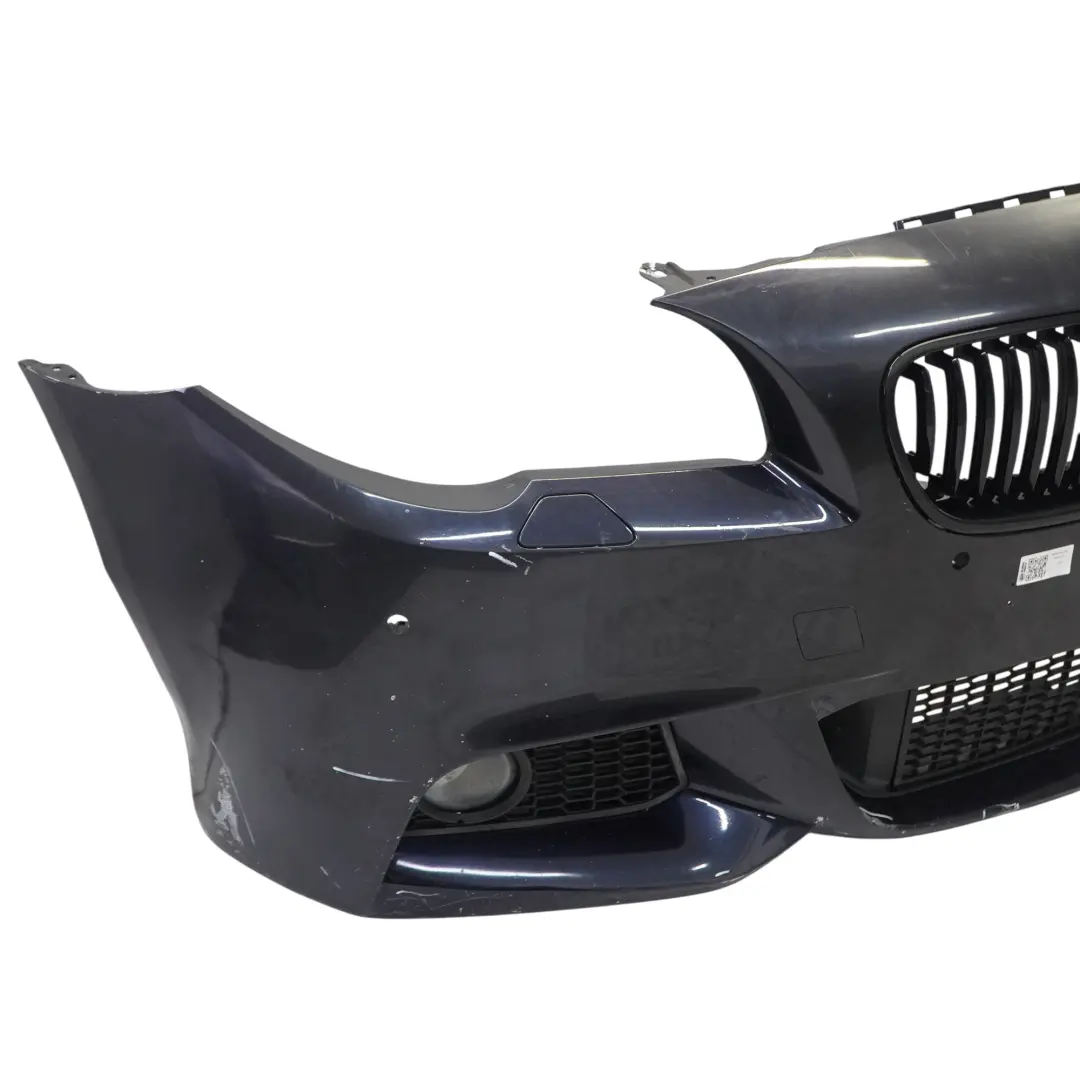 BMW F10 Front Bumper M Sport Trim Panel Surround View Carbon Black - 416 - SKU 8053876-CAR - Part number 8053876
