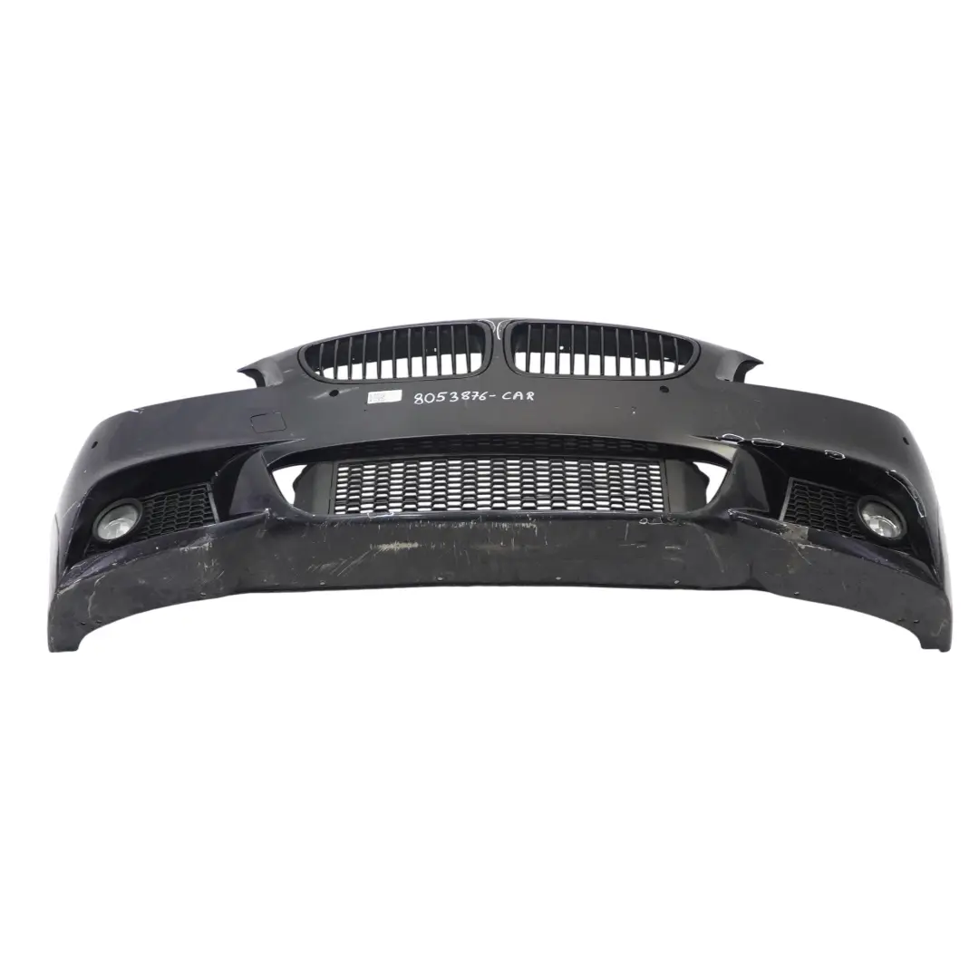 Front Bumper M Sport Trim Panel Surround View Carbon Black - 416 to BMW F10 with Part number 8053876 BMW F10 Front Bumper M Sport Trim Panel Surround View Carbon Black - 416 - SKU 8053876-CAR - Part number 8053876