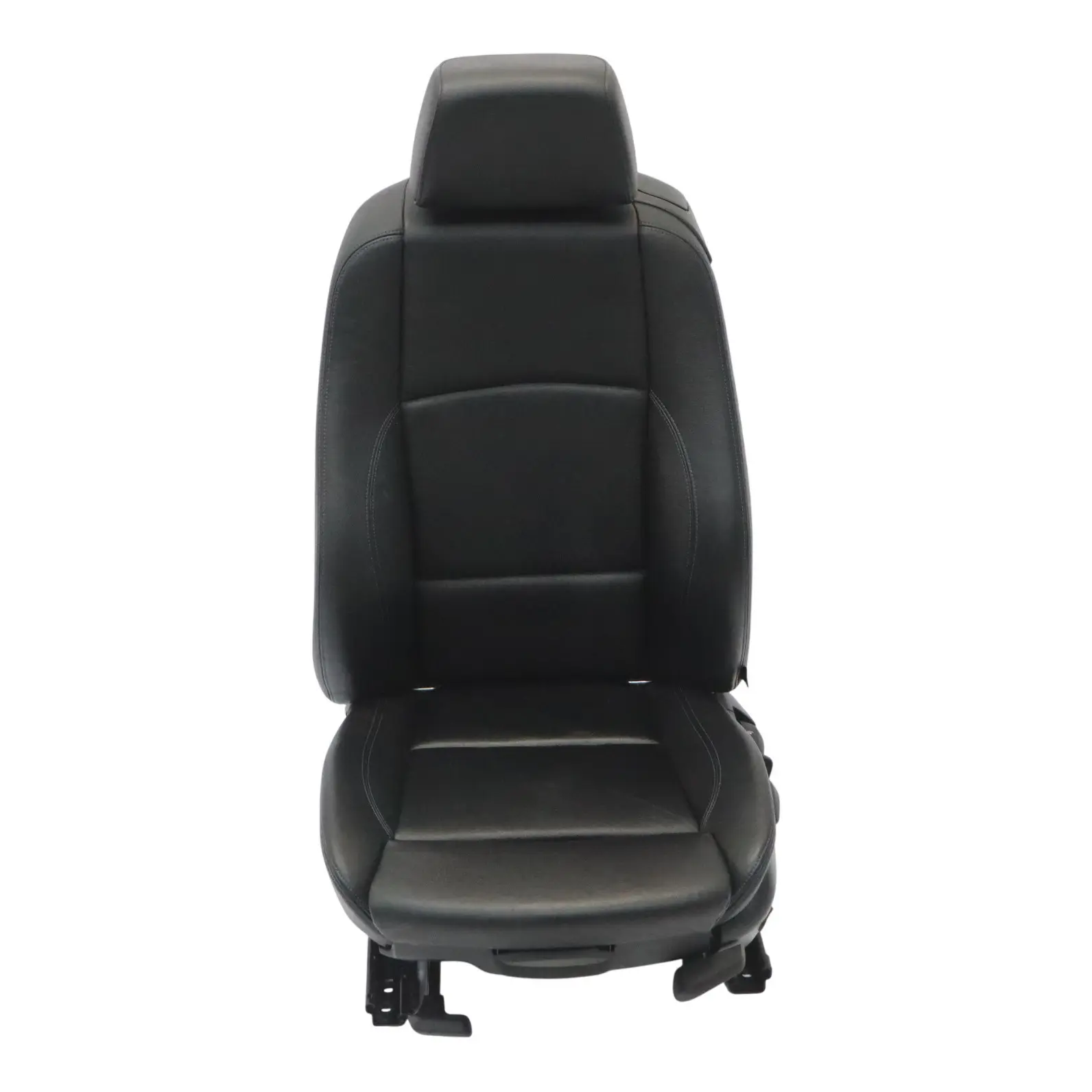 BMW E88 Convertible M Sport Front Seat Left N/S Leather Boston Black Blue
