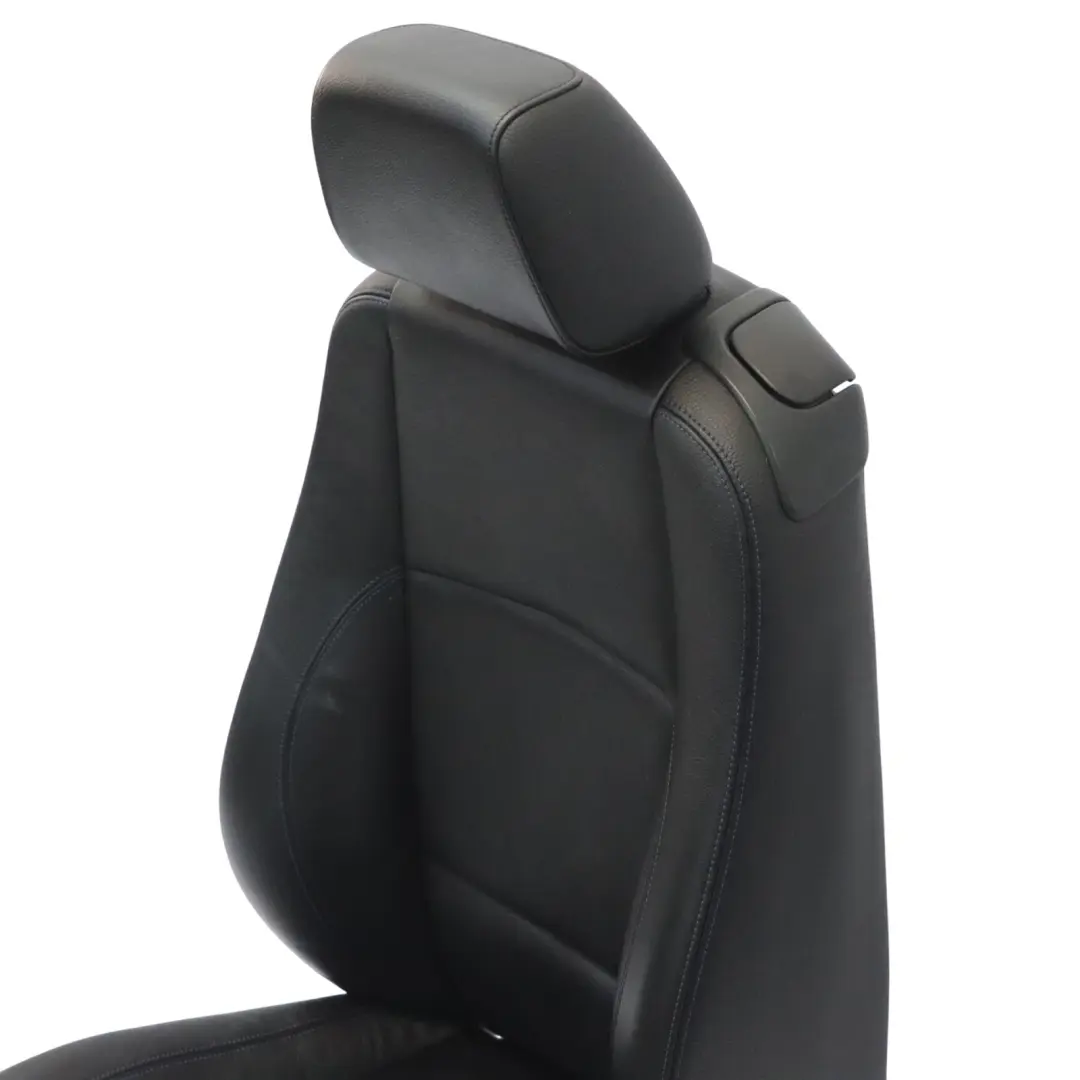 Front Seat Left N/S Leather Boston Black Blue to BMW E88 Convertible M Sport with Part number 8053969 BMW E88 Convertible M Sport Front Seat Left N/S Leather Boston Black Blue - SKU 8053969-3 - Part number 8053969