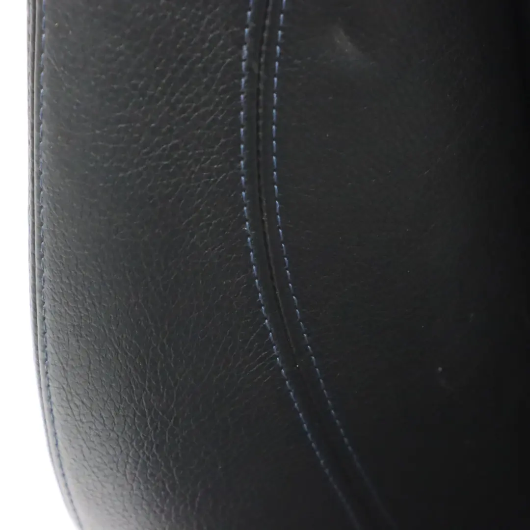 Sedile Anteriore Sinistro Pelle Boston Nero Blu per BMW E88 Cabrio M Sport con numero di parte 8053969 BMW E88 Cabrio M Sport Sedile Anteriore Sinistro Pelle Boston Nero Blu - SKU 8053969-3 - Numero di parte 8053969