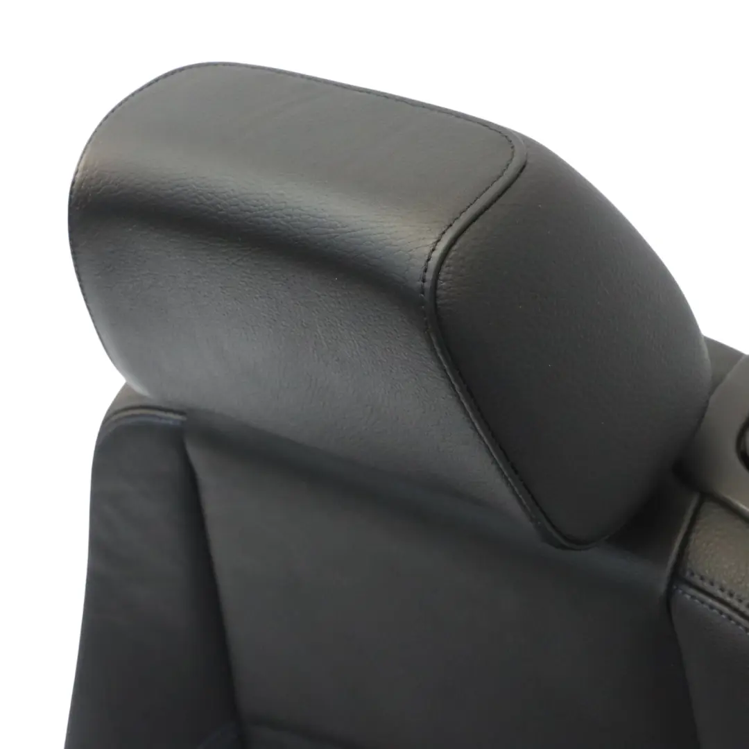 BMW E88 Cabrio M Sport Vordersitz Links Leder Boston Schwarz Blau - SKU 8053969-3 - Teilenummer 8053969