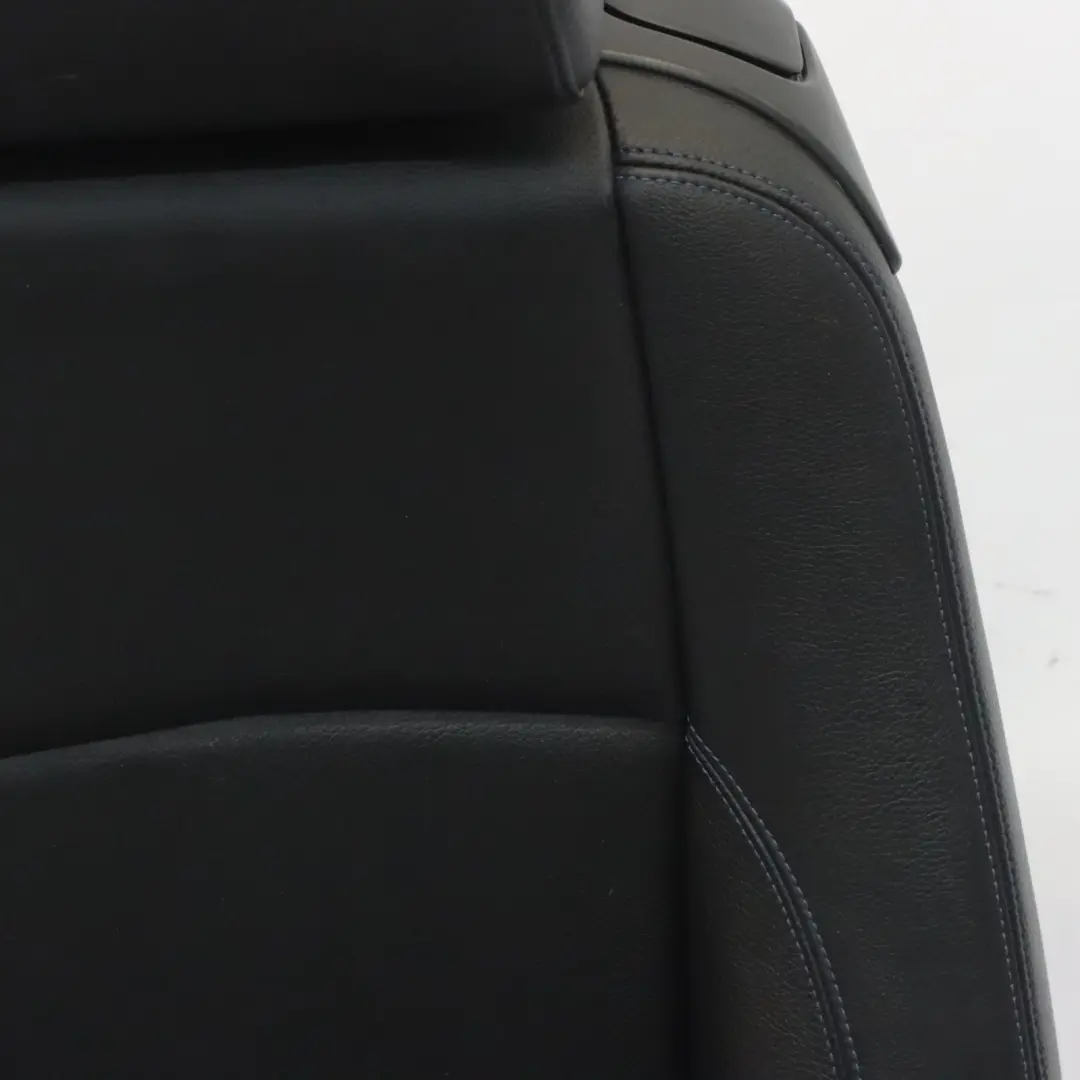BMW E88 Cabrio M Sport Vordersitz Links Leder Boston Schwarz Blau - SKU 8053969-3 - Teilenummer 8053969