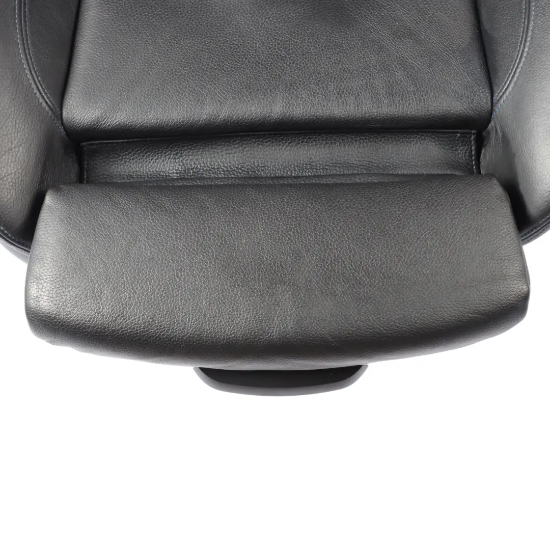 Front Seat Right O/S Leather Boston Black Blue to BMW E88 Convertible M Sport with Part number 8053970 BMW E88 Convertible M Sport Front Seat Right O/S Leather Boston Black Blue - SKU 8053970-1 - Part number 8053970