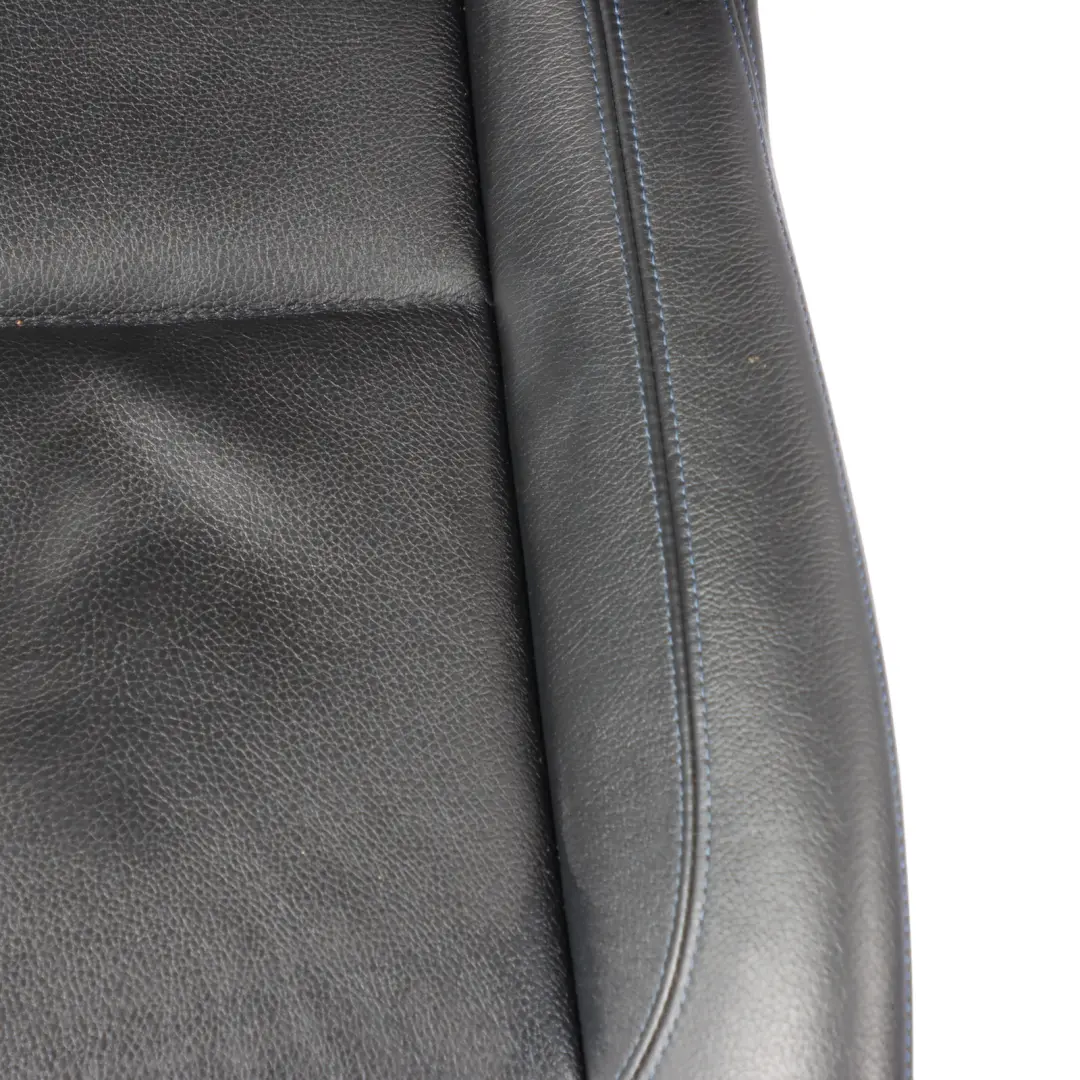 Front Seat Right O/S Leather Boston Black Blue to BMW E88 Convertible M Sport with Part number 8053970 BMW E88 Convertible M Sport Front Seat Right O/S Leather Boston Black Blue - SKU 8053970-1 - Part number 8053970
