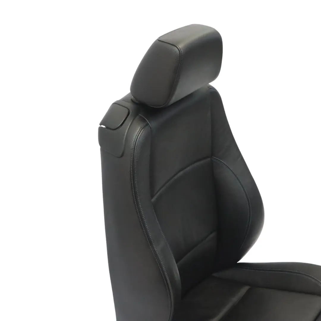 Front Seat Right O/S Leather Boston Black Blue to BMW E88 Convertible M Sport with Part number 8053970 BMW E88 Convertible M Sport Front Seat Right O/S Leather Boston Black Blue - SKU 8053970-2 - Part number 8053970