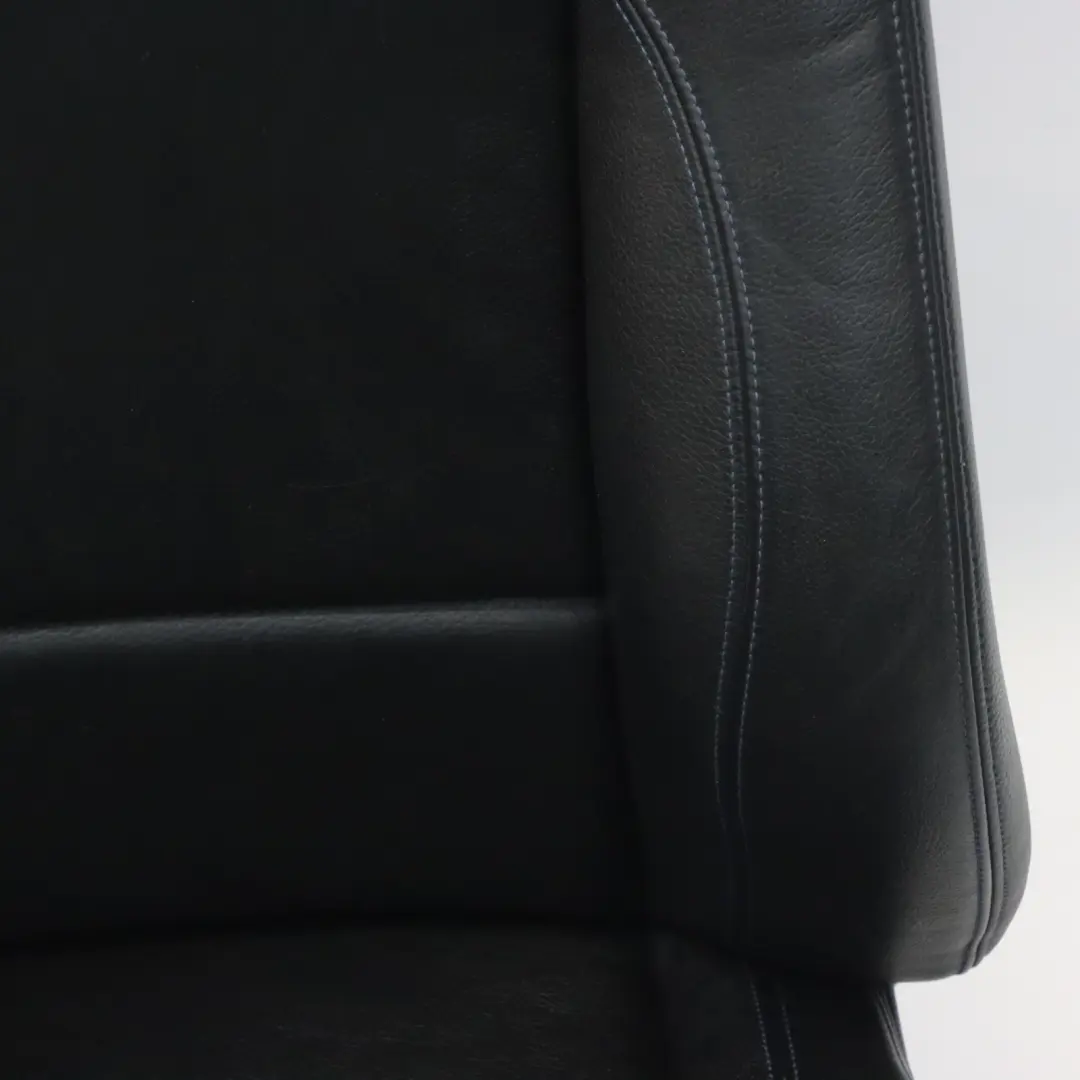 Front Seat Right O/S Leather Boston Black Blue to BMW E88 Convertible M Sport with Part number 8053970 BMW E88 Convertible M Sport Front Seat Right O/S Leather Boston Black Blue - SKU 8053970-2 - Part number 8053970