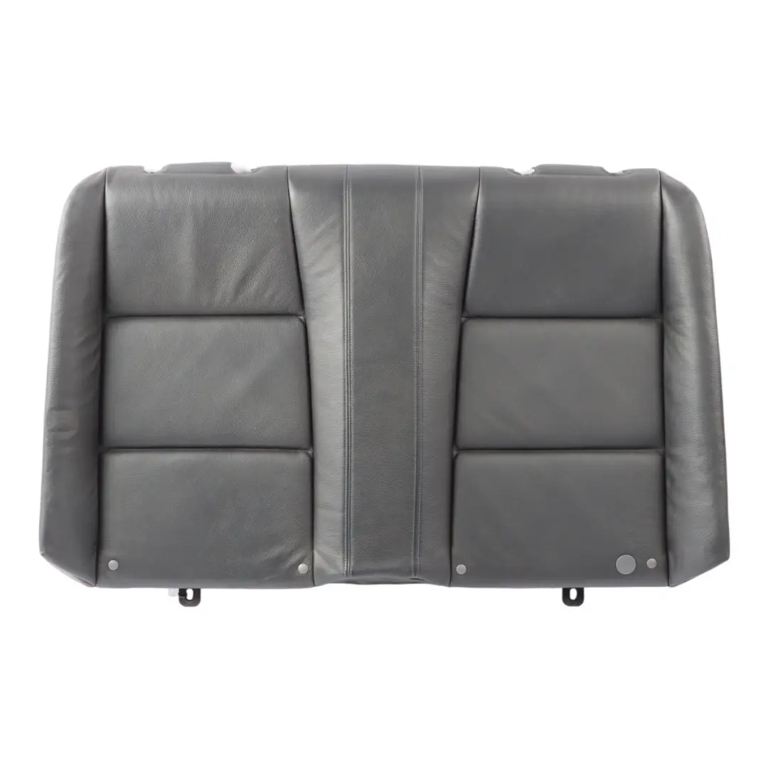 Backrest Convertible Cabrio Cover Leather Boston Black Blue to BMW E88 Rear Seat with Part number 8053989 BMW E88 Rear Seat Backrest Convertible Cabrio Cover Leather Boston Black Blue - SKU 8053989 - Part number 8053989