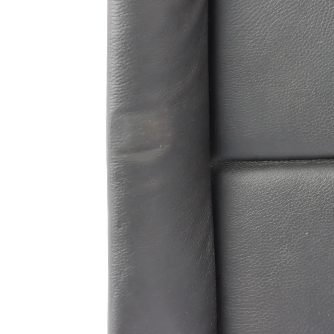 Backrest Convertible Cabrio Cover Leather Boston Black Blue to BMW E88 Rear Seat with Part number 8053989 BMW E88 Rear Seat Backrest Convertible Cabrio Cover Leather Boston Black Blue - SKU 8053989 - Part number 8053989
