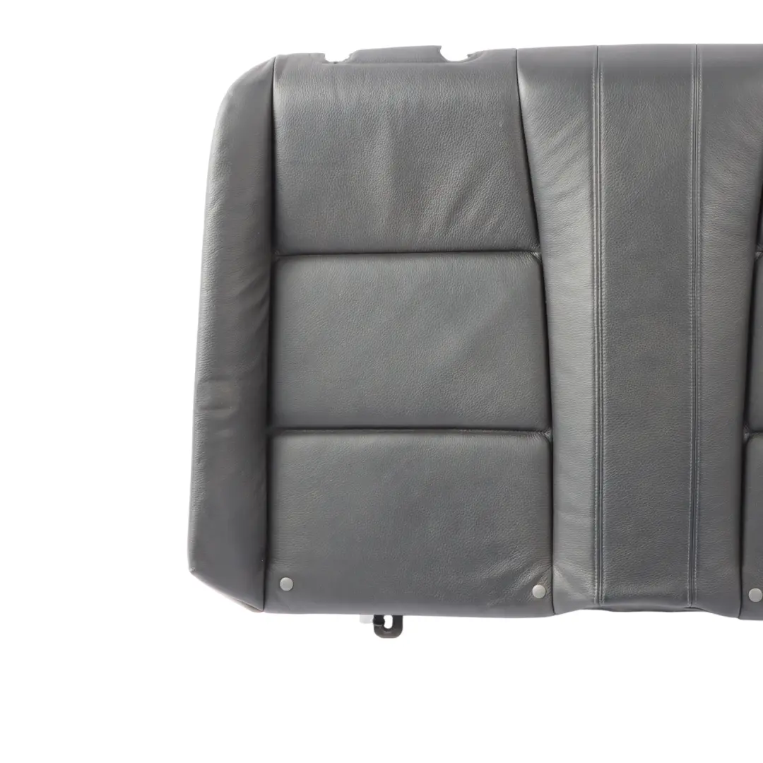 Backrest Convertible Cabrio Cover Leather Boston Black Blue to BMW E88 Rear Seat with Part number 8053989 BMW E88 Rear Seat Backrest Convertible Cabrio Cover Leather Boston Black Blue - SKU 8053989 - Part number 8053989