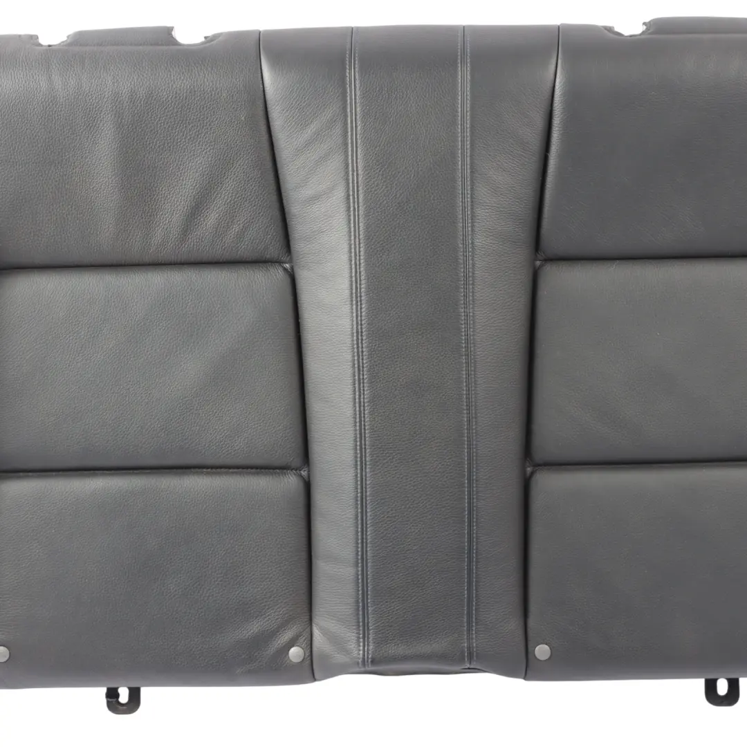 Backrest Convertible Cabrio Cover Leather Boston Black Blue to BMW E88 Rear Seat with Part number 8053989 BMW E88 Rear Seat Backrest Convertible Cabrio Cover Leather Boston Black Blue - SKU 8053989 - Part number 8053989