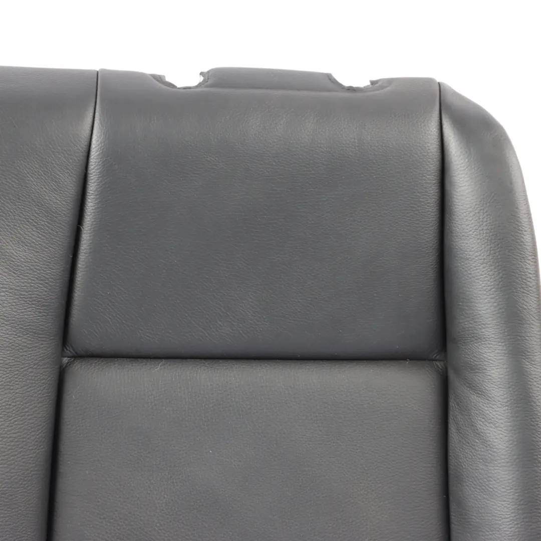 Backrest Convertible Cabrio Cover Leather Boston Black Blue to BMW E88 Rear Seat with Part number 8053989 BMW E88 Rear Seat Backrest Convertible Cabrio Cover Leather Boston Black Blue - SKU 8053989 - Part number 8053989