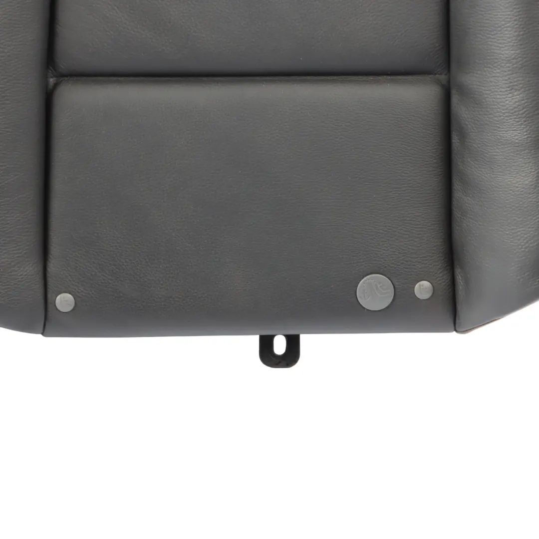 Backrest Convertible Cabrio Cover Leather Boston Black Blue to BMW E88 Rear Seat with Part number 8053989 BMW E88 Rear Seat Backrest Convertible Cabrio Cover Leather Boston Black Blue - SKU 8053989 - Part number 8053989