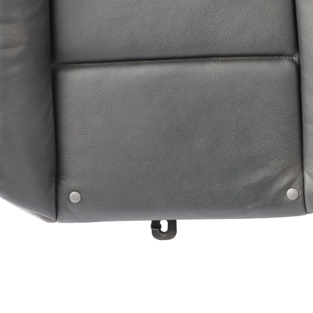 Backrest Convertible Cabrio Cover Leather Boston Black Blue to BMW E88 Rear Seat with Part number 8053989 BMW E88 Rear Seat Backrest Convertible Cabrio Cover Leather Boston Black Blue - SKU 8053989 - Part number 8053989