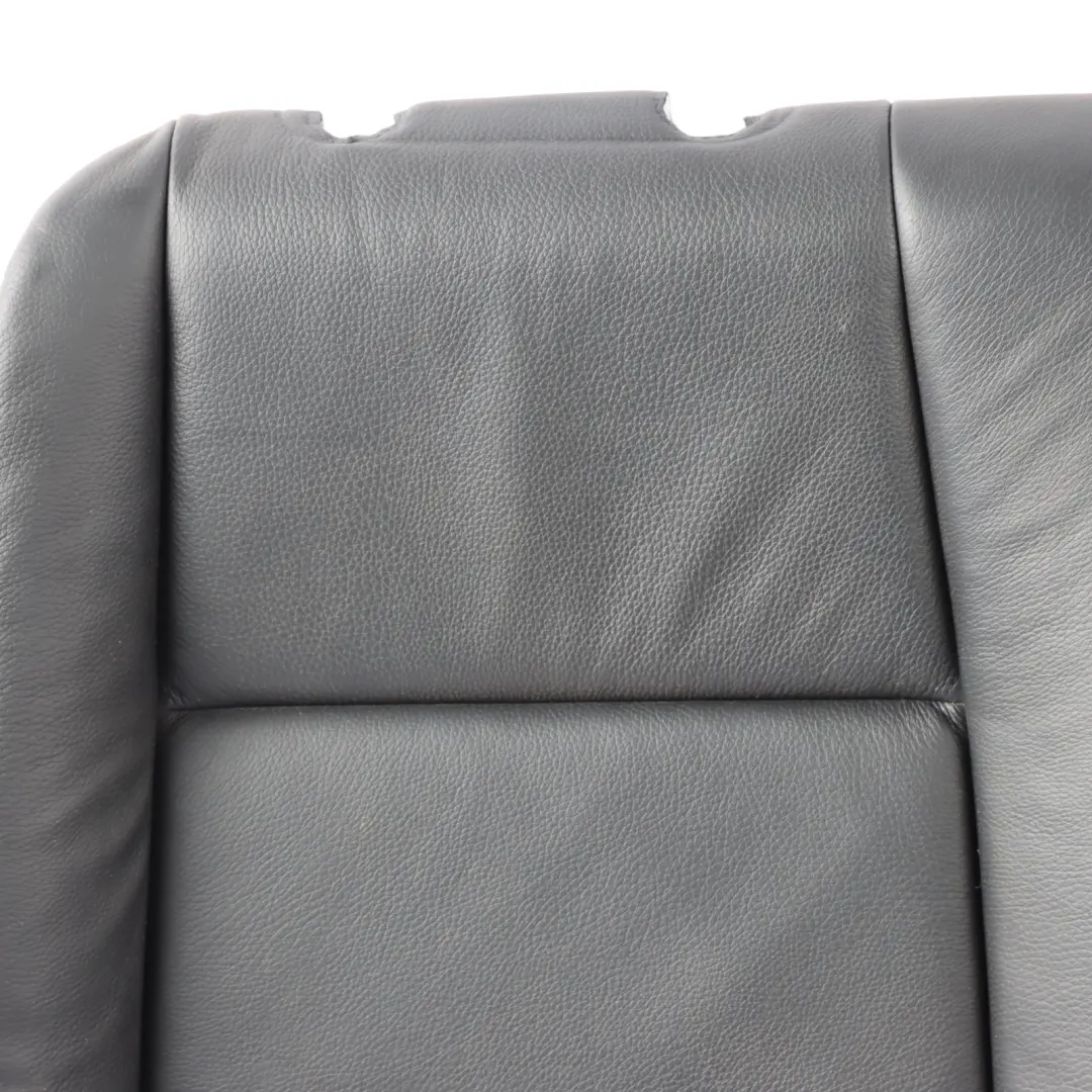 Backrest Convertible Cabrio Cover Leather Boston Black Blue to BMW E88 Rear Seat with Part number 8053989 BMW E88 Rear Seat Backrest Convertible Cabrio Cover Leather Boston Black Blue - SKU 8053989 - Part number 8053989